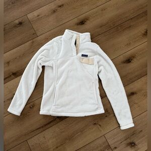 Patagonia Cream Cowl Neck Sweater